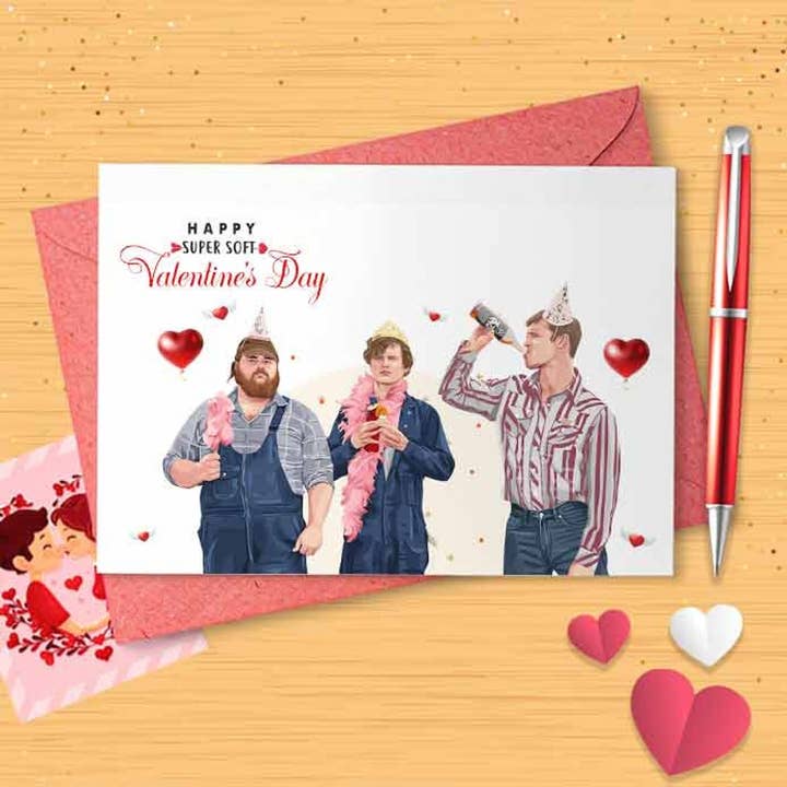 Carte de Saint-Valentin / Galentine's Day super douce et amusante - pour la vente par VenusArtsShop