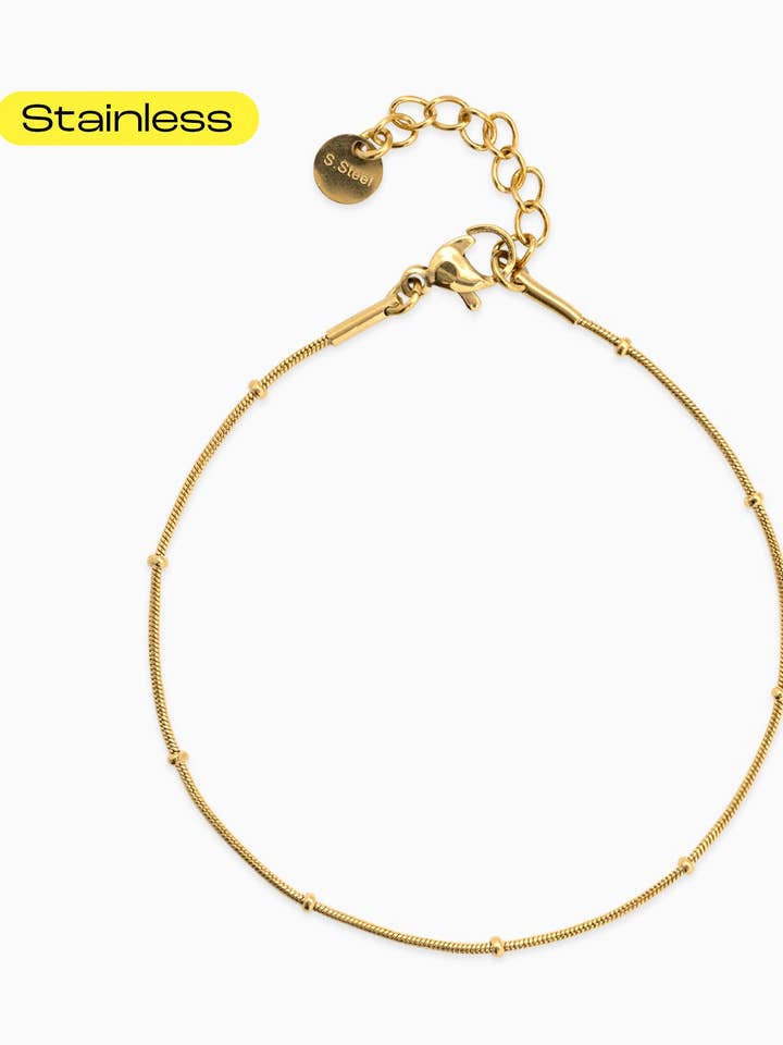 Stainless Ball Snake Chain Bracelet for wholesale by Sessori