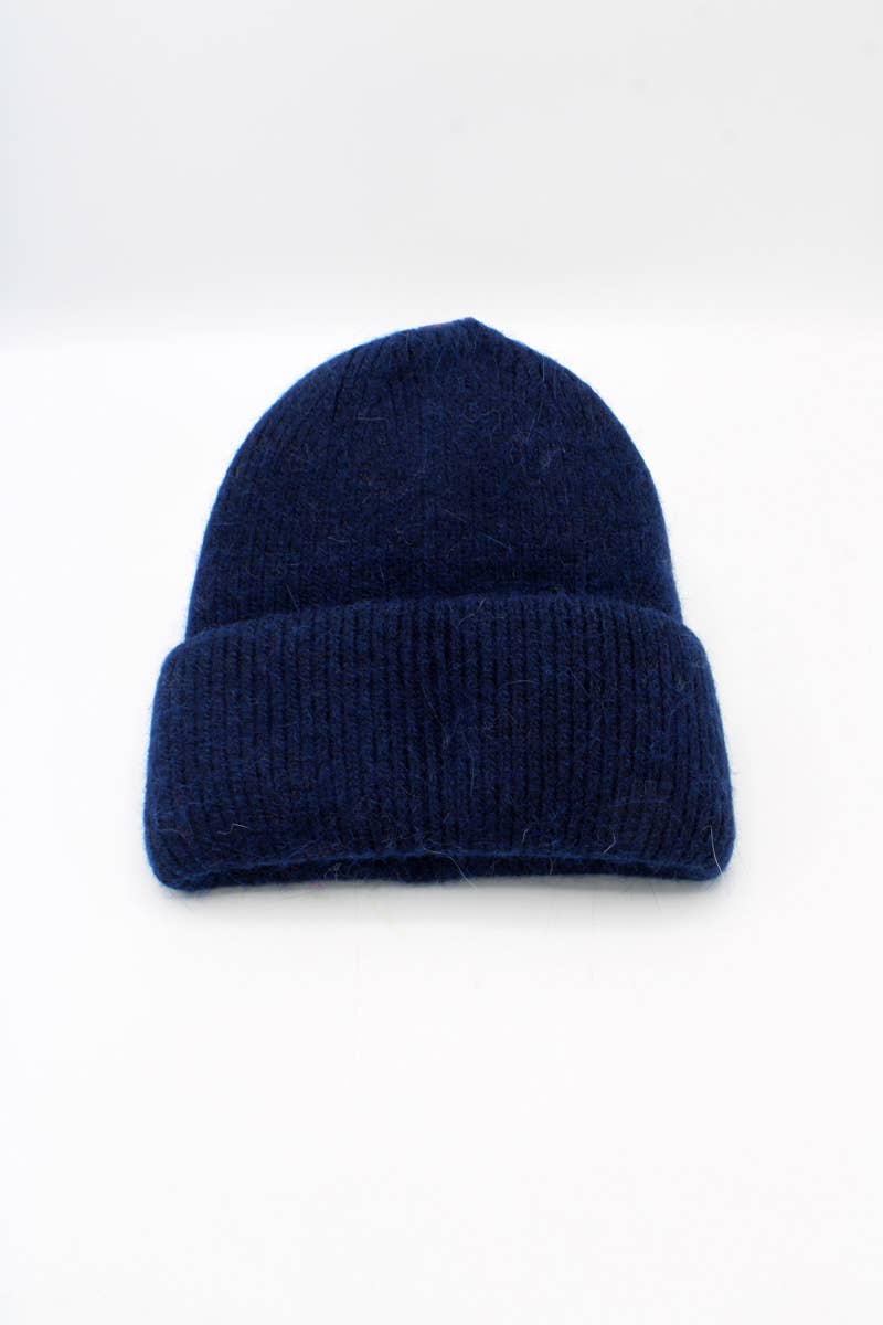 Hologramme Paris - Wholesale Beanie - Men's - Classic plain Angora hat25