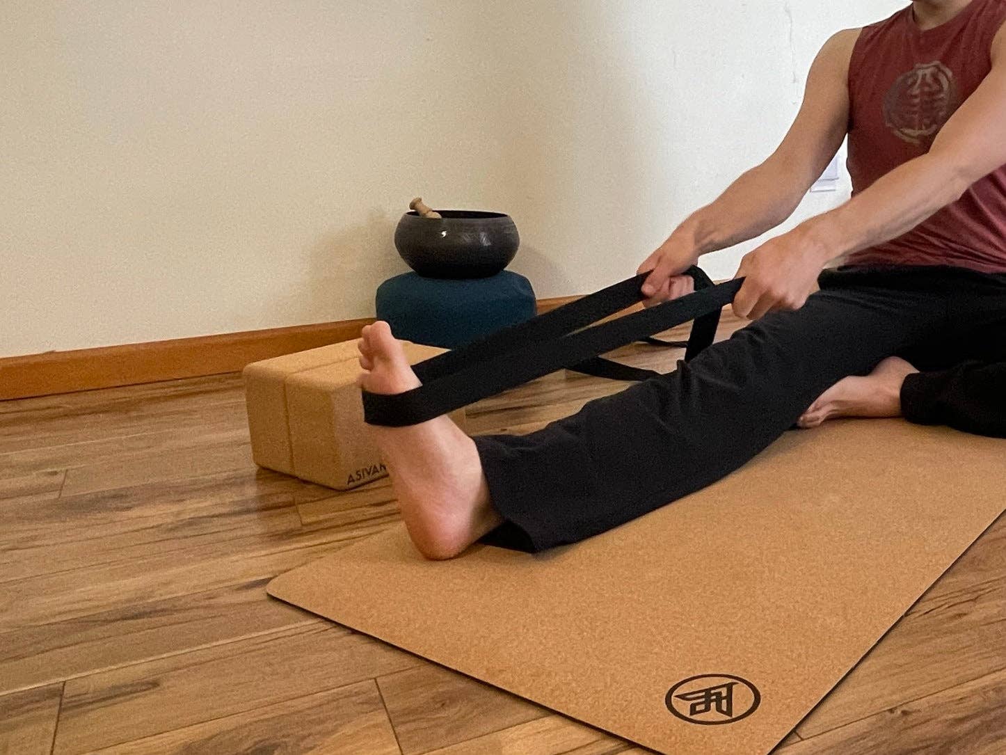 Asivana Yoga Company - Wholesale Yoga Strap/Band - Odyssey II 8ft Yoga Strap - Recycled Polyester6