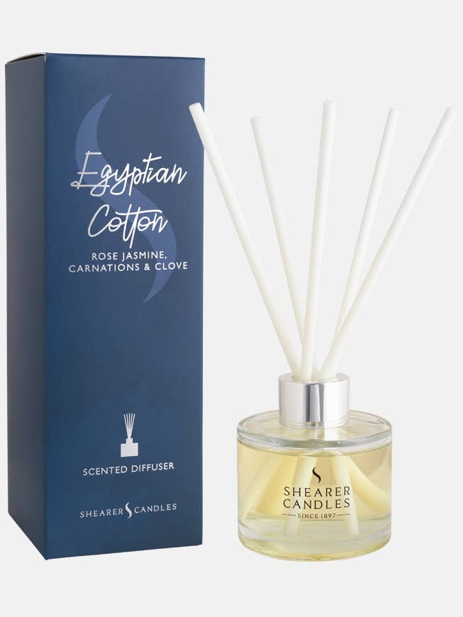 Egyptian Cotton Scented Diffuser for wholesale by Shearer Candles