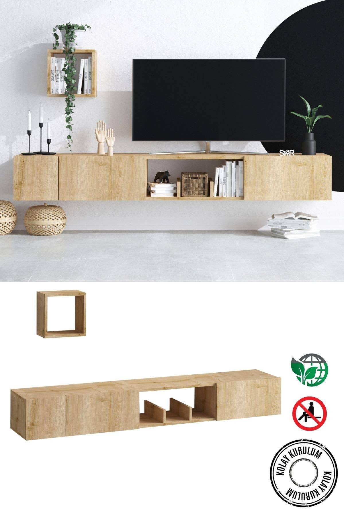 Multi Colored Decormet Avior TV Unit - Dec0062 for wholesale on Faire0