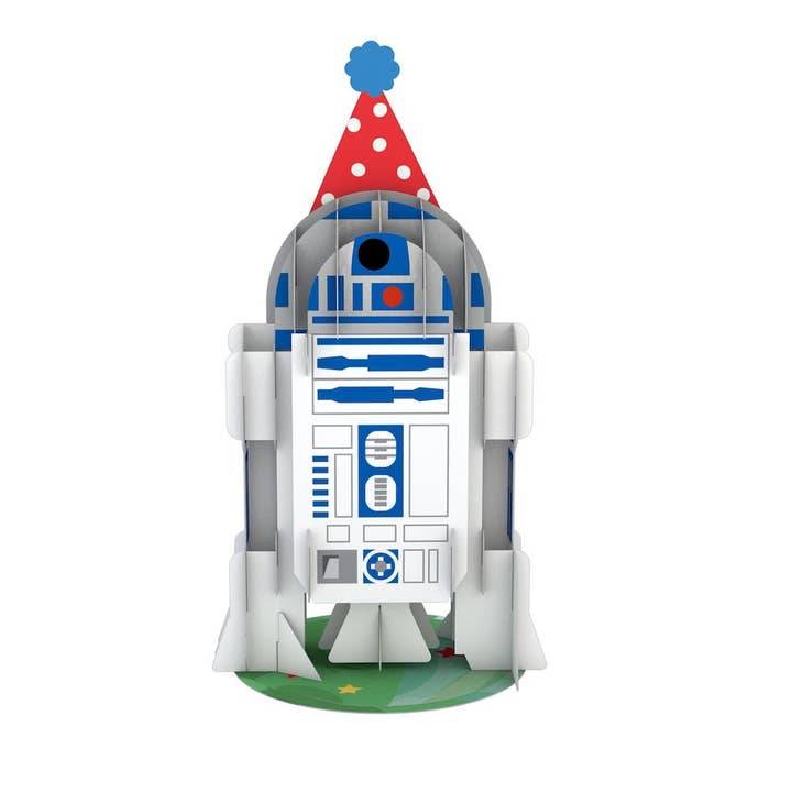 Lovepop Cards - Wholesale Birthday Card - Star Wars™ R2-D2™ Birthday Card with Pop-Up Gift