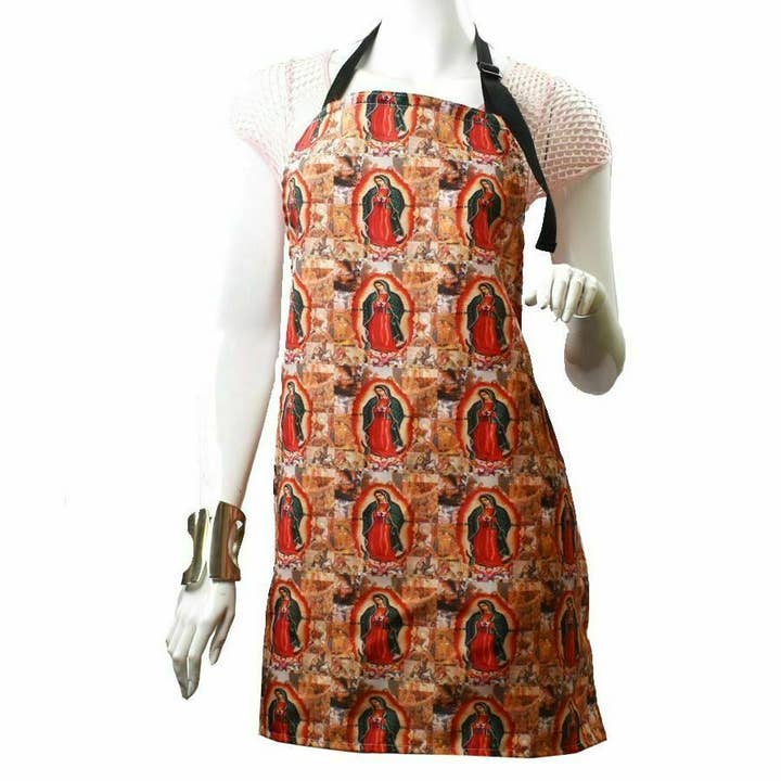 Diacly - Wholesale Apron - Virgin Mary Our Lady of Guadalupe Gabardine Apron