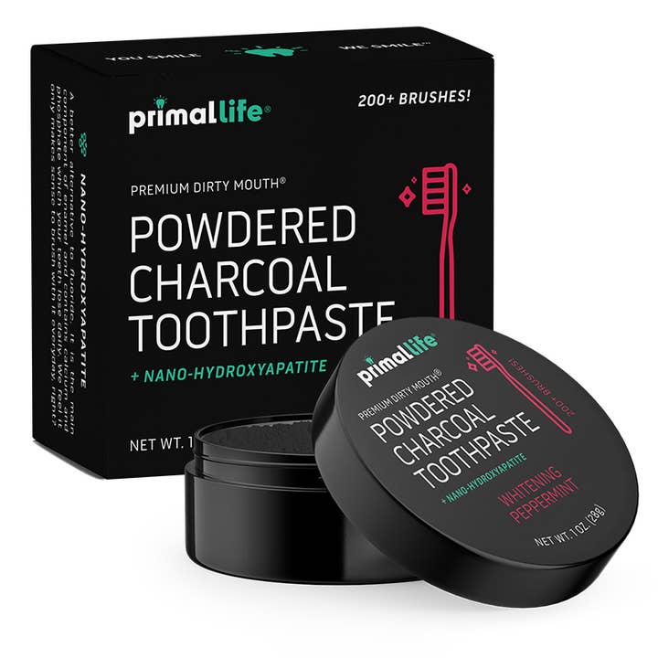 Primal Life Organics - Wholesale Toothpaste - Dirty Mouth Powdered Mineral Toothpaste