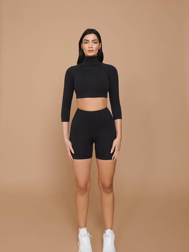 Inka Ls Top - Onyx for wholesale by FELYNE ACTIVE