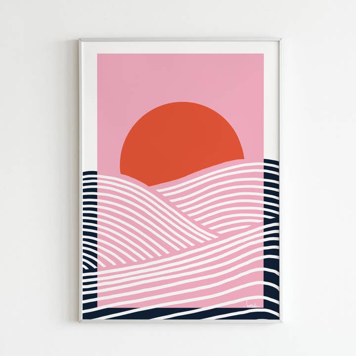 Affiche 'Sunrise' for wholesale by beeb