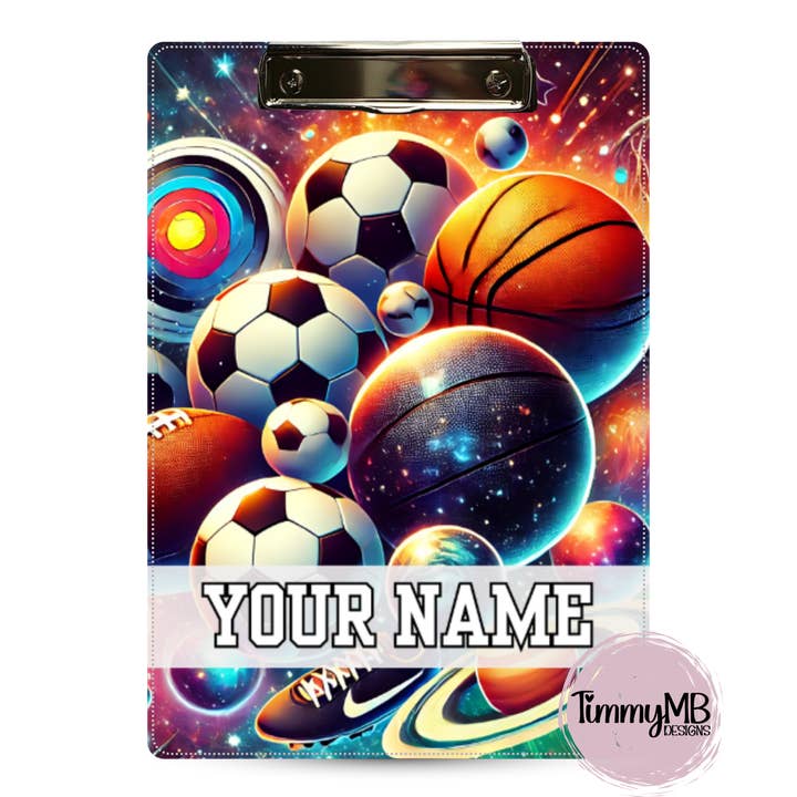 Sportballen: Galaxy - Aangepast Klembord voor wholesale door TimmyMB Designs
