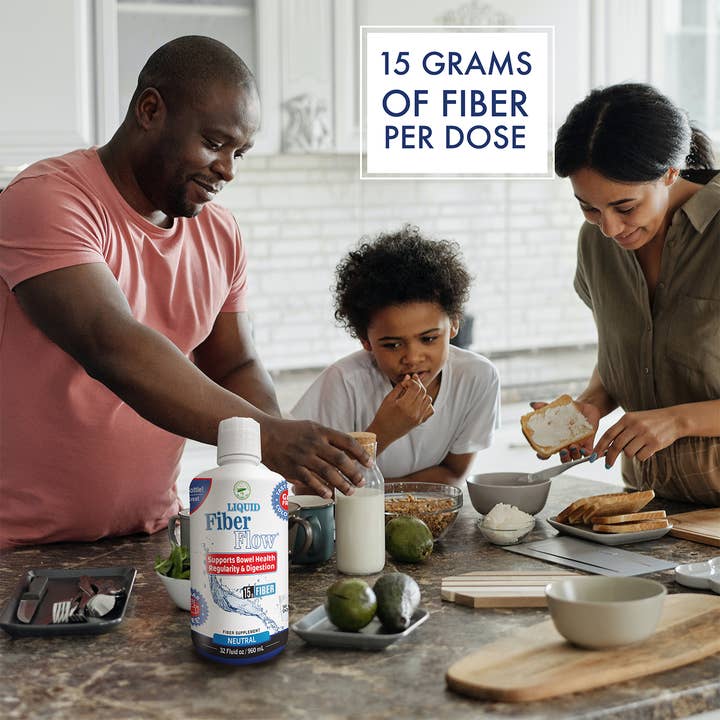 Nutritional Designs, Inc. - Wholesale Oral Supplement/Vitamin - Liquid Fiber Flow - Supports Bowel Health & Regularity