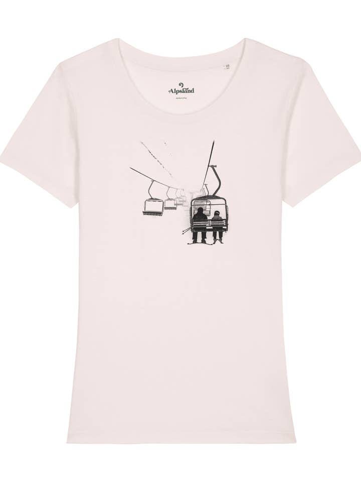 Skilift - Maglietta Premium Donna in Cotone Biologico per la vendita all'ingrosso da parte di Alpsland