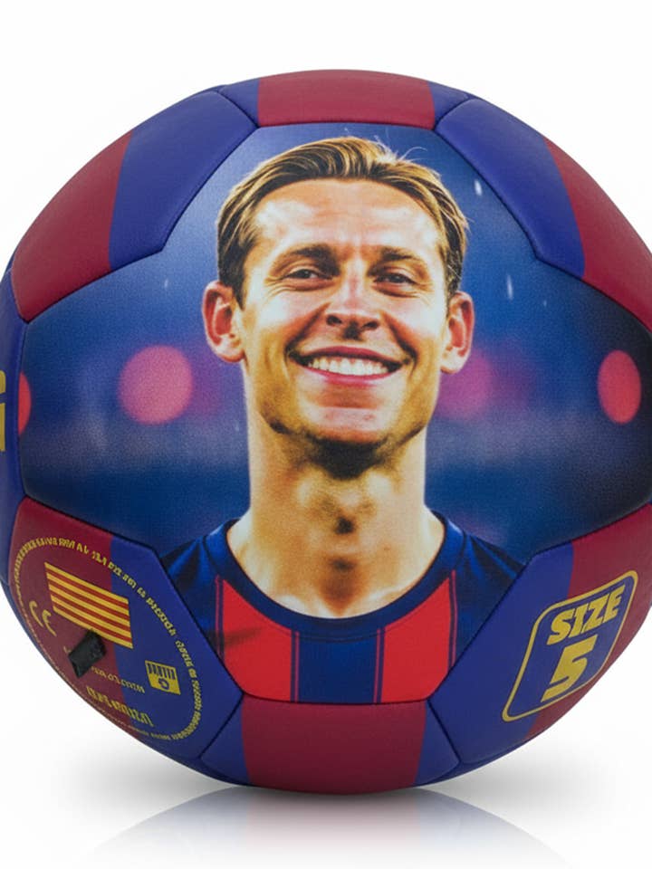 Pallone Giocatori Frank De Jong per la vendita all'ingrosso da parte di ANMA SPORT Productos Licenciados FC BARCELONA