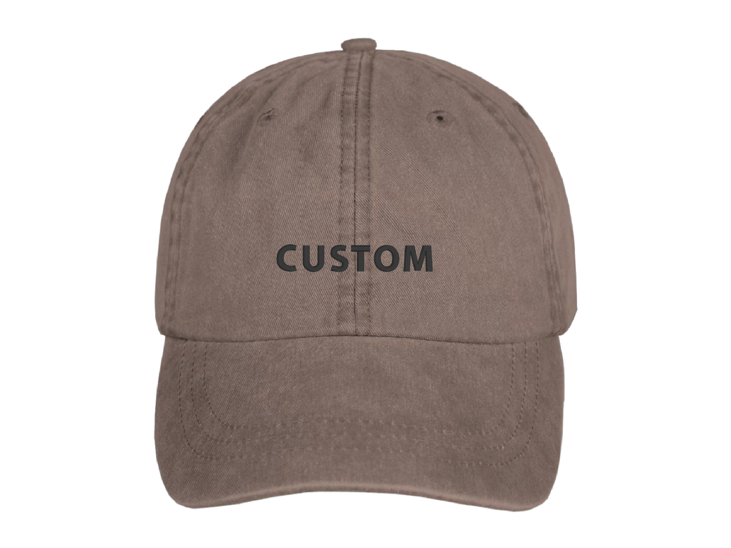 Gracie Designs - Wholesale Baseball Cap - Unisex - Custom Text Minimalist Dad Hat -  Embroidered Ball Cap25
