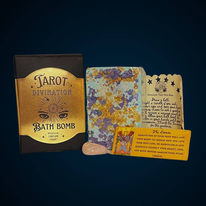Subrosa Bazaar - Wholesale Bath Bomb/Fizz - Tarot Divination Bath Bomb4
