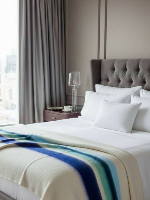 Aurora Alpaca Blanket for wholesale by Meraki Movement