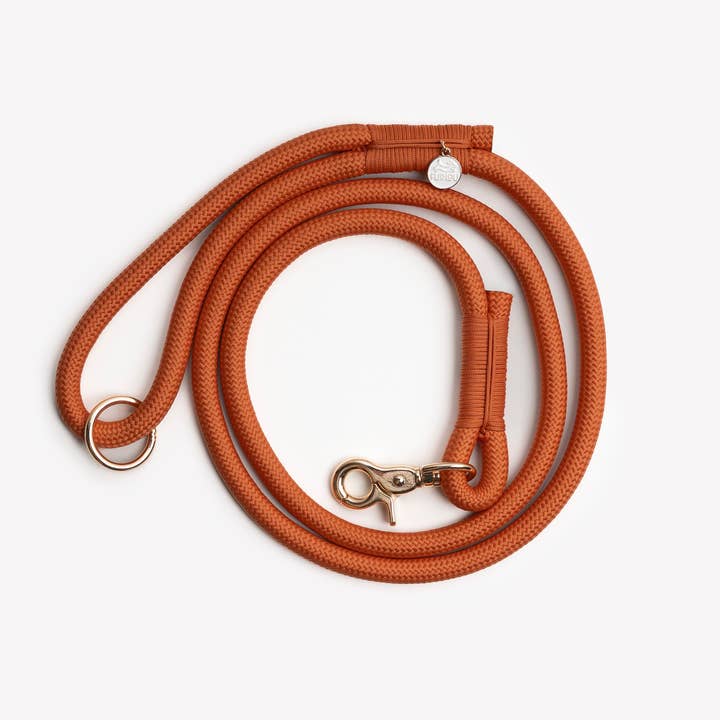 Furlou - Wholesale Pet Leash - Dog - 'Terracotta' - Braided Rope Leash0