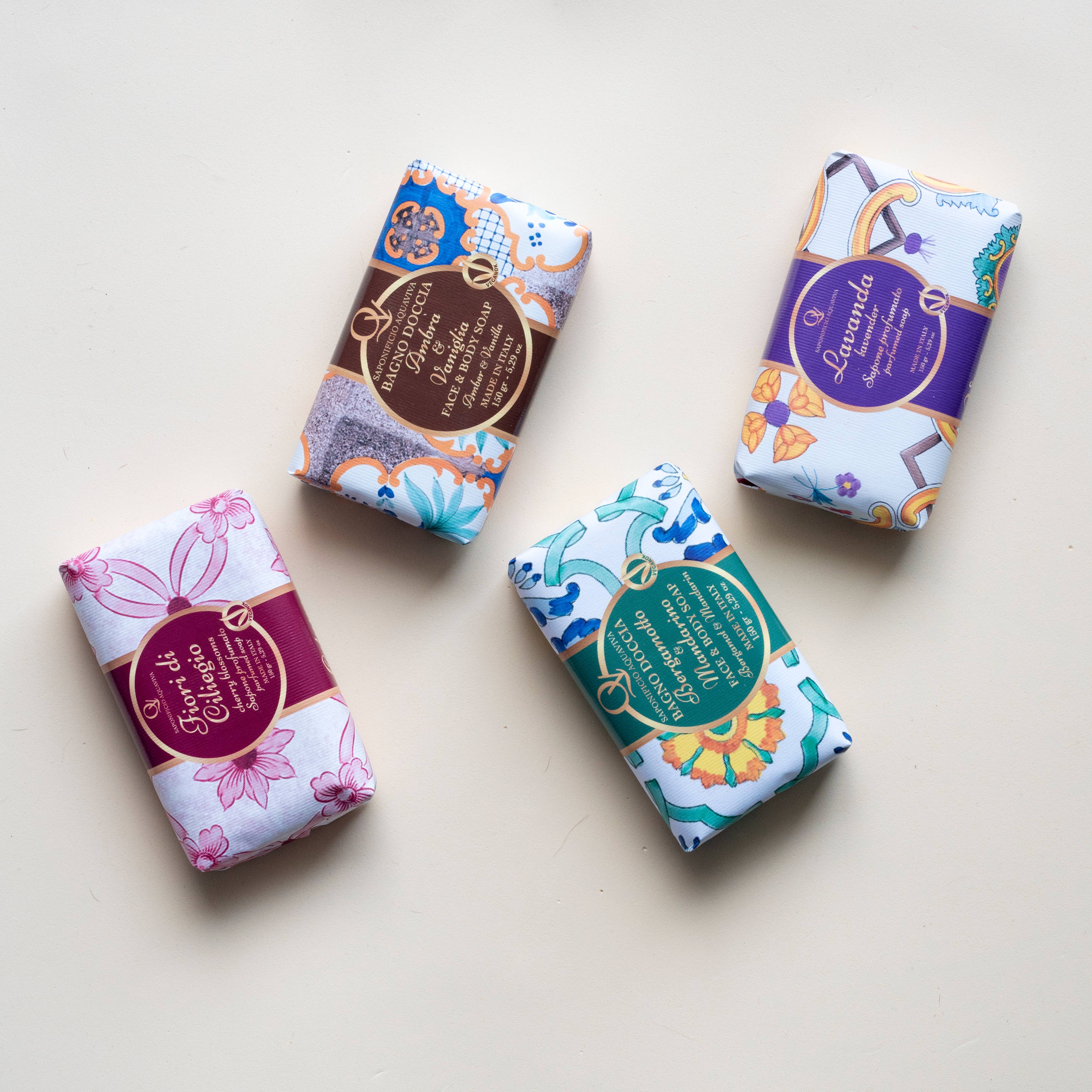 Saponificio Aquaviva - Wholesale Bar Soap - Bergamot and Mandarin - Amalfi1