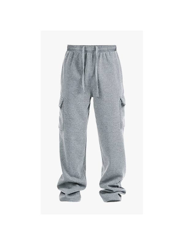 Generation XYZ - Wholesale Athletic Sweatpants/Joggers - Men's - Unisex Fleece Cargo Sweatpants (HF-BT-703X)5