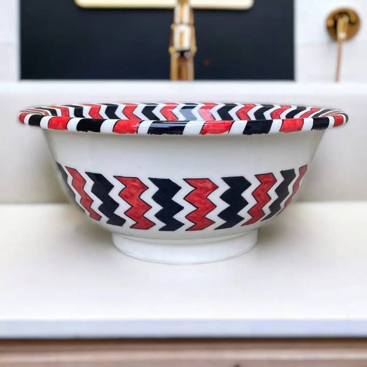 Moroccan Sink – Engroshandel Tilbehørssæt til badeværelset – Badeværelse & køkken Rund håndvask