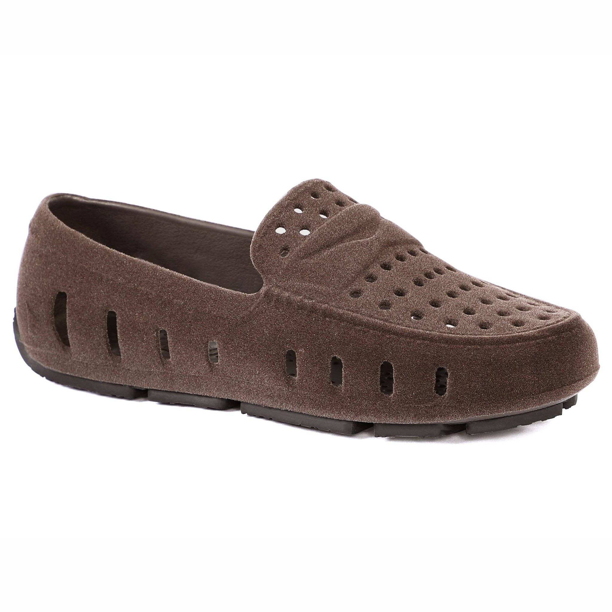 Floafers - Wholesale Flats/Loafers - Kids - BROWN VEGAN SUEDE PRODIGY 3.02
