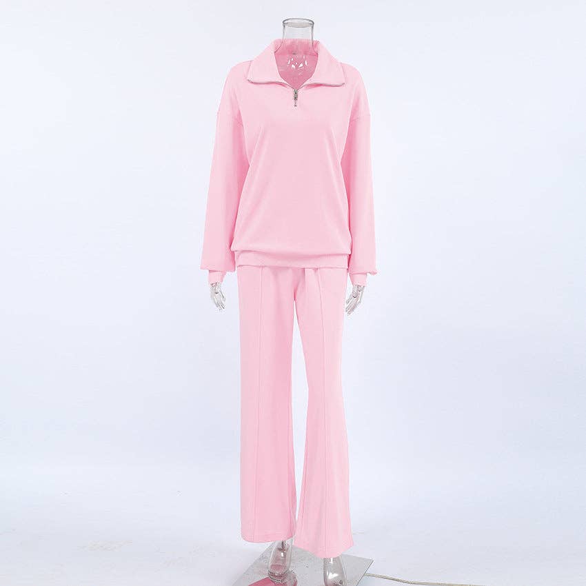 Marayn – wholesale Lounge set – Women's – European Autumn HighWaist Sweatshirt  Pants Set1