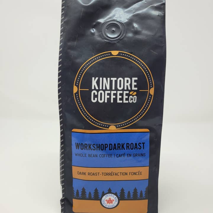 Workshop Dark Roast Whole Bean for wholesale by Kintore Coffee Co