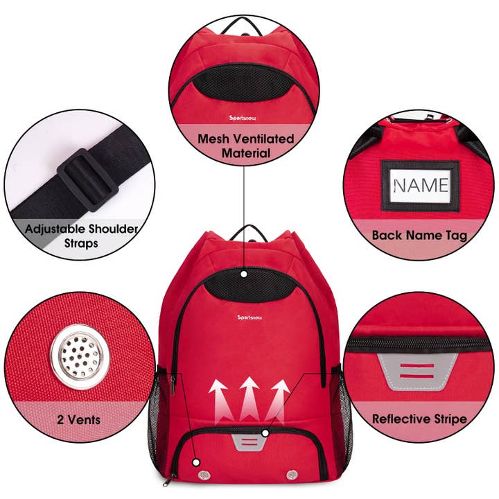 wandf - Wholesale Backpack – Unisex - Drawstring Backpack Soccer Basketball Backpack Gym Bag31