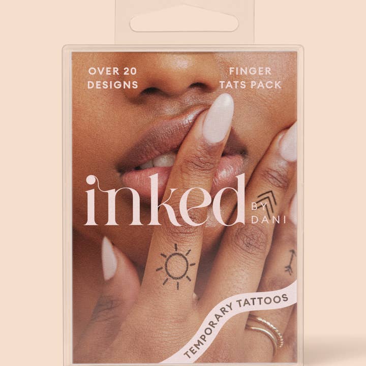 INKED by Dani - Wholesale Temporary Tattoo - Finger Tats Temporary Tattoo Pack7