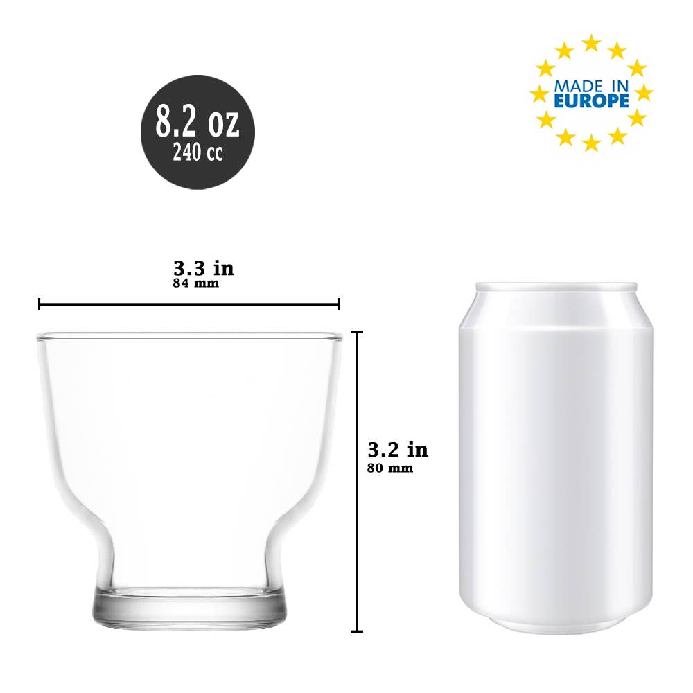 Hakan – Großhandel Schüssel – Petit Eisbecherset aus Glas, 6 Stück, Dessert- und Sundae-Schalen2