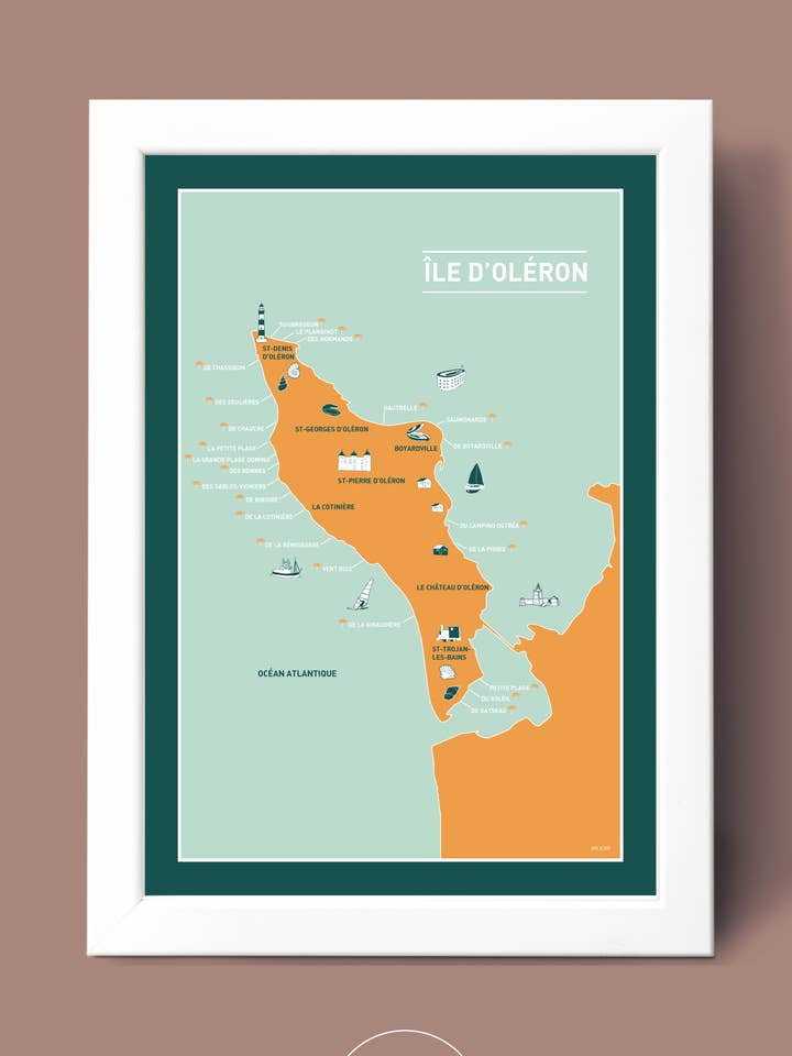 Oléron Island for wholesale by Mrjcrrart