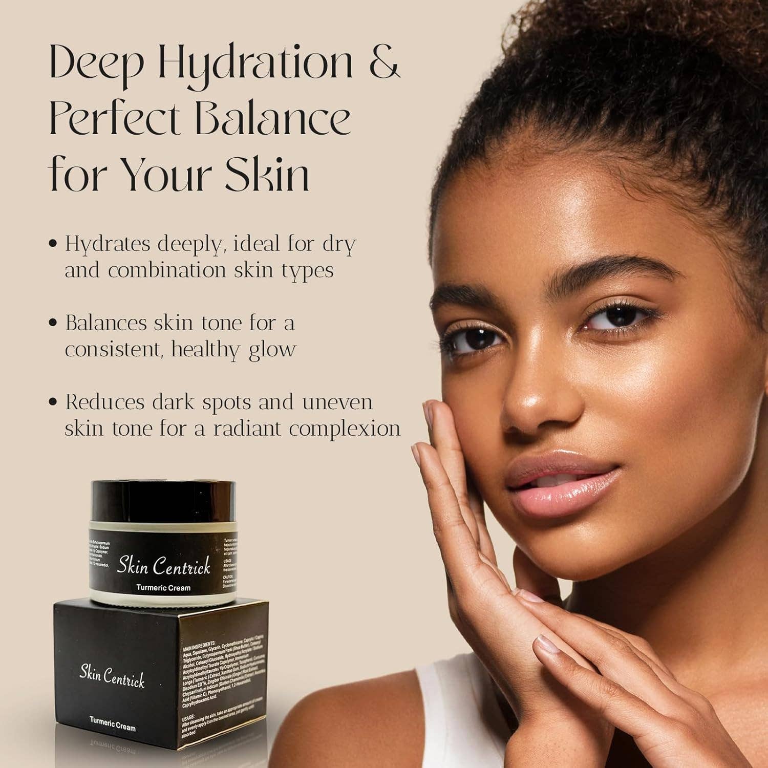 Skin Centrick – wholesale Facial moisturiser – Turmeric Cream1