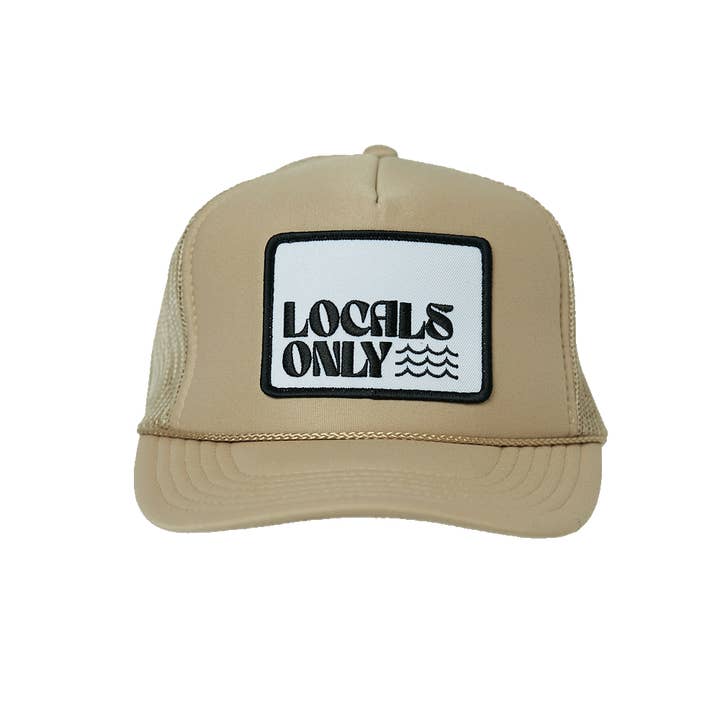 Local Beach - Wholesale Trucker Hat - Unisex - Locals Only II Patch Trucker Hat4