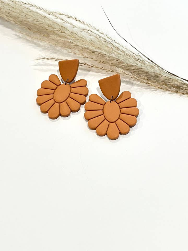 Squash Blossoms
CLAY EARRINGS- MORE COLORS for wholesale by J. Cole Jewelry