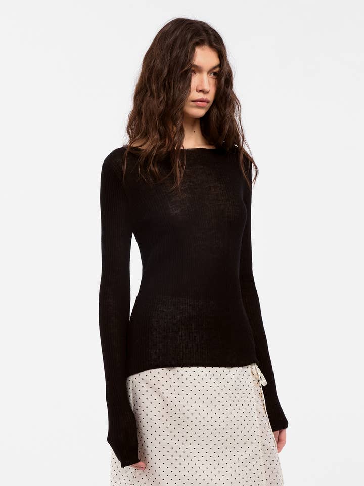 CUBIC Wool Knit Top for wholesale by CUBIC