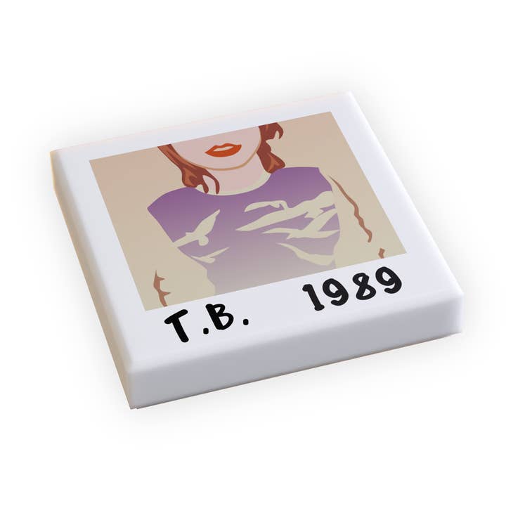 Portada del Álbum de Música de Taylor Bricks 1989 (Azulejo 2x2) para venta al por mayor de B3 Customs