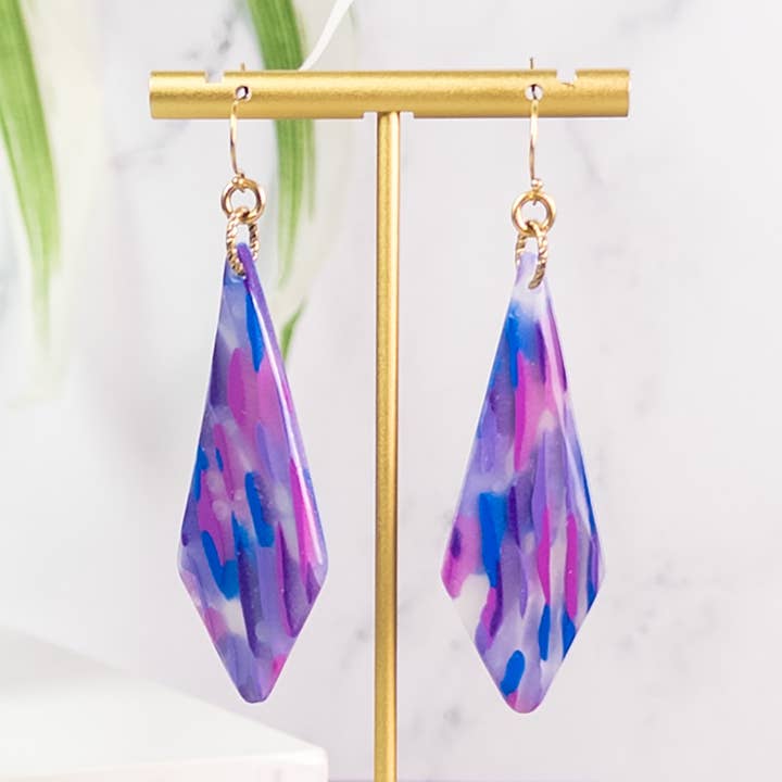 Journee Clay Dangle Earrings for wholesale by Stunning Statements