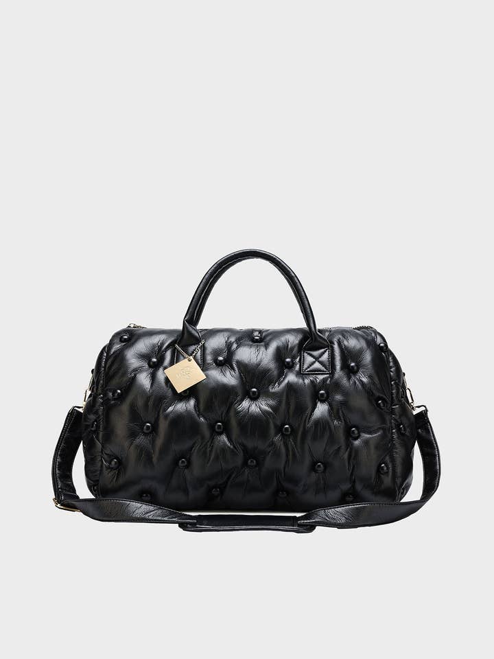 Pearl Power Duffelväska i svart för wholesale av Tote&Carry