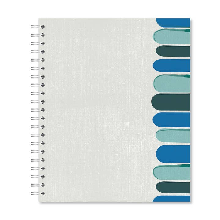 Designer Notebook - Gray Keys for wholesale by New Leaf Paper