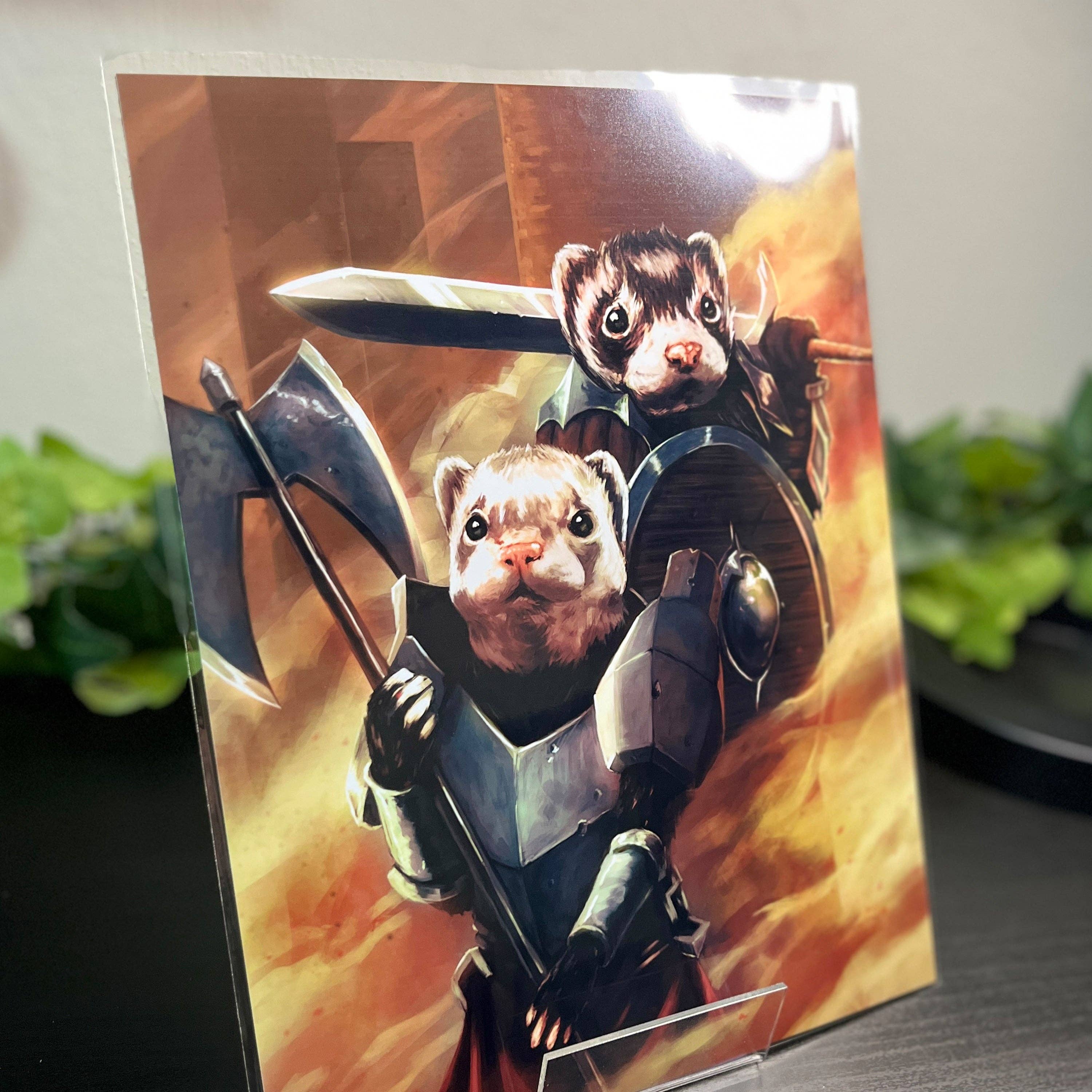 Caverns & Calicos – Großhandel Kunstdruck – Drucke von Fighter Frettchen1