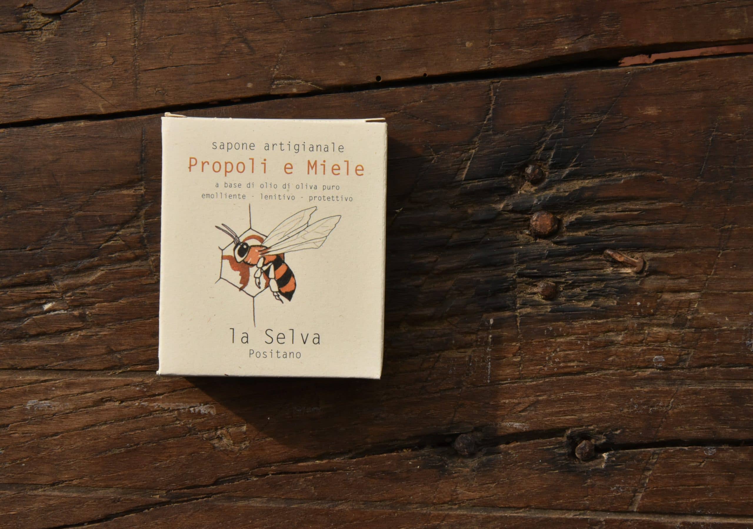 La Selva Positano Cosmetici Naturali - Wholesale Bar Soap - SOLID SOAP PROPOLIS HONEY3