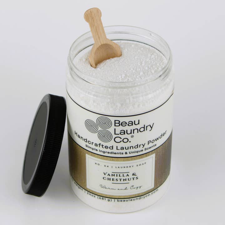 Beau Laundry Co. - Wholesale Laundry Detergent Powder/Pods - Vanilla & Chestnuts Scented Laundry Soap2