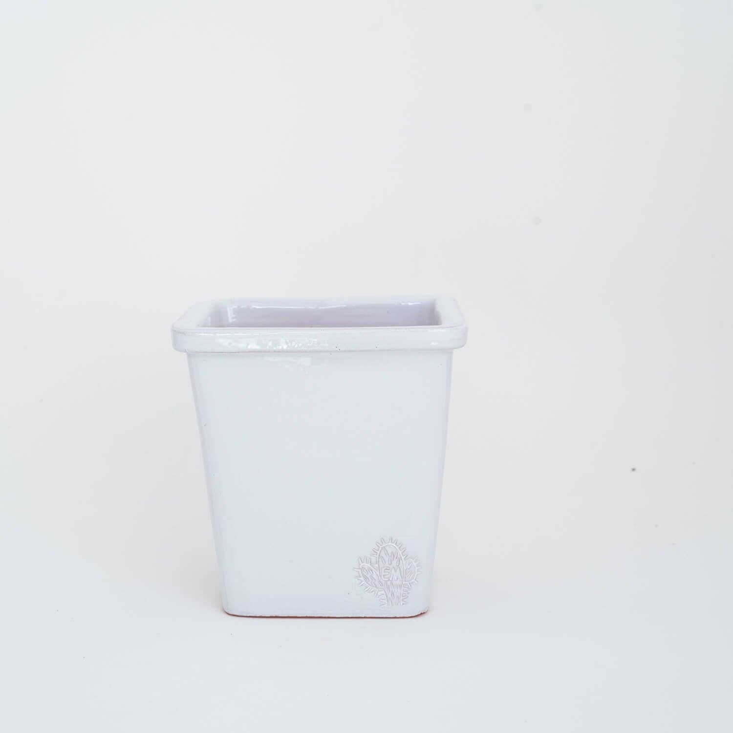 Vasos Quadrados by EM – Engroshandel Plantekrukke – Medium firkantet vase 14x14 cm - blank17