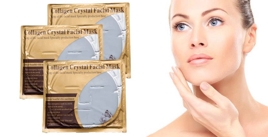 My Wholesale Warehouse - Wholesale Skincare face mask - Global Hyaluronic White Collagen Face Masks