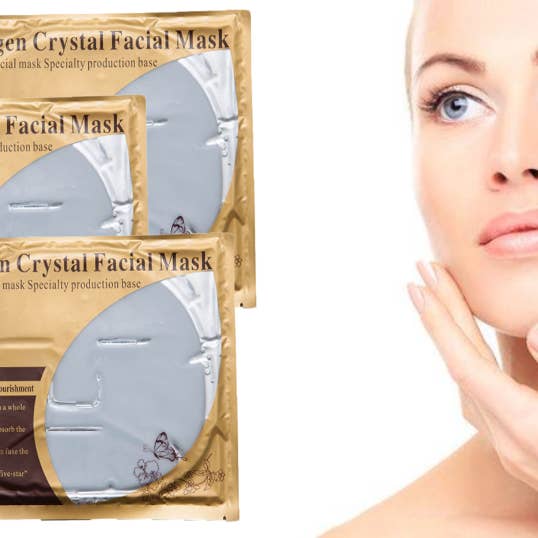 My Wholesale Warehouse - Wholesale Skincare Face Mask - Global Hyaluronic White Collagen Face Masks