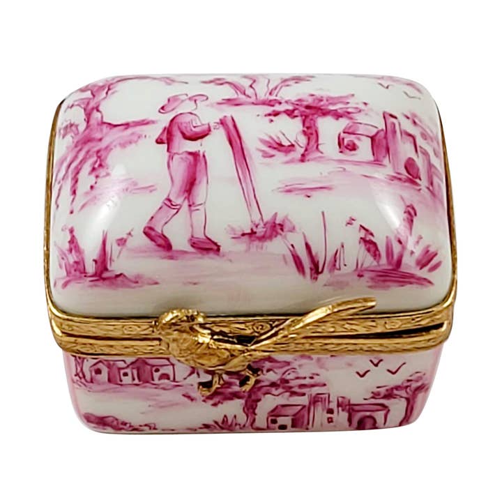 Scatola da toilette rosa per la vendita all'ingrosso da parte di Rochard