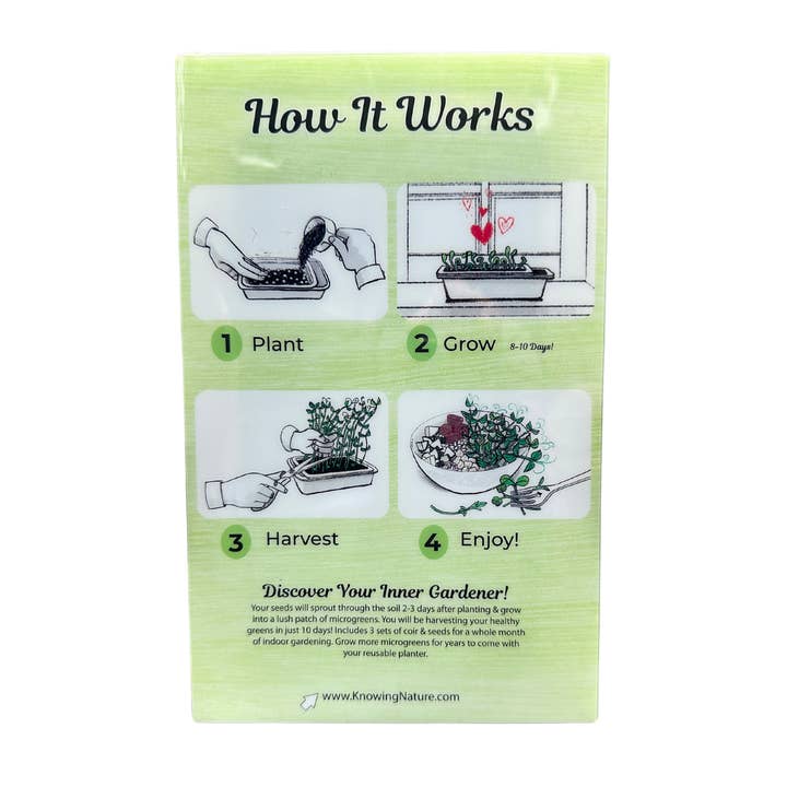 Knowing Nature - Wholesale Retailer Display - Home & Living - Full Microgreens Floor Display4