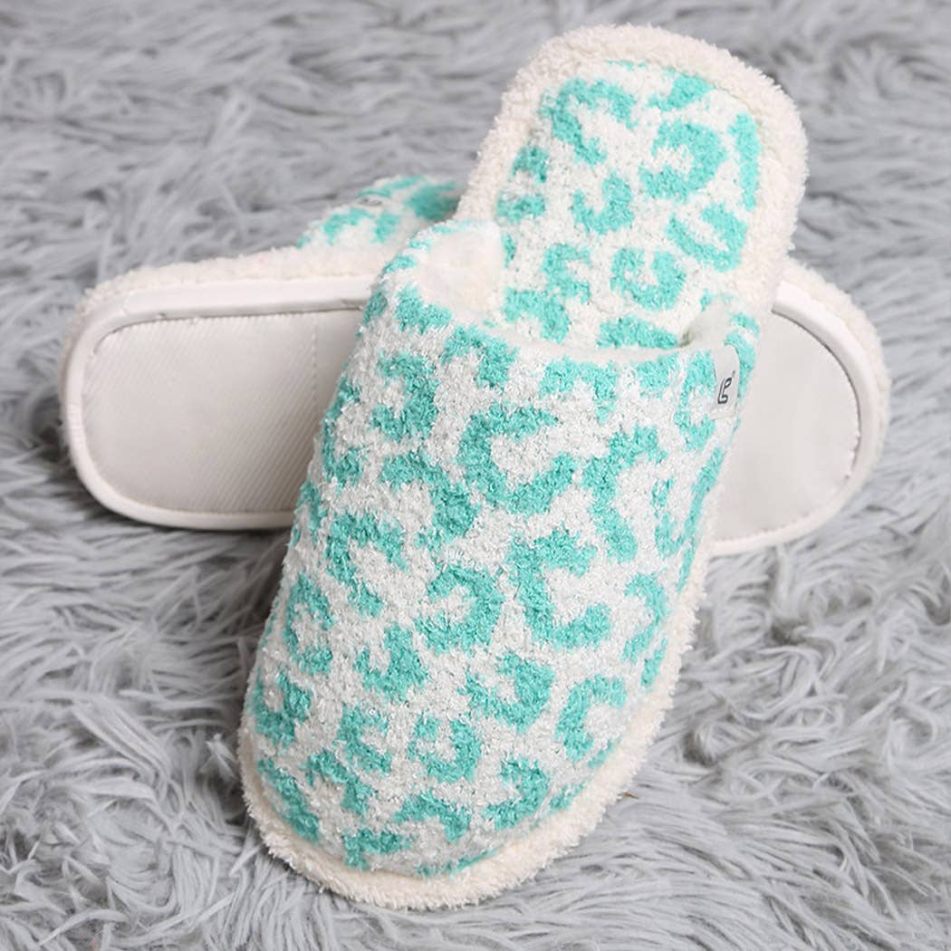 Fashion City - Vendita all'ingrosso Pantofole - Donna - Pantofola invernale con motivo leopardato morbido19