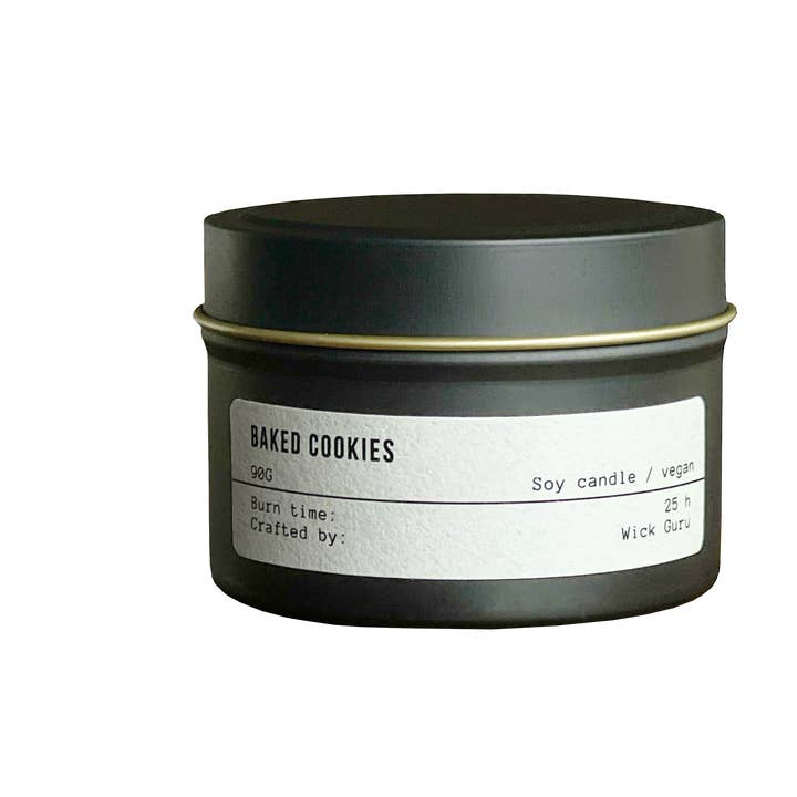 Wick Guru - Wholesale Jar/Filled Candle - Cookies Candle | Soy Wax | Winter Candles | Vanilla Scent3