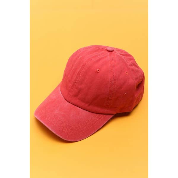 JOSSLYN by wall to wall - Wholesale Baseball Cap - Women's - VINTAGE WASHED BASEBALL CAP 40HW70217