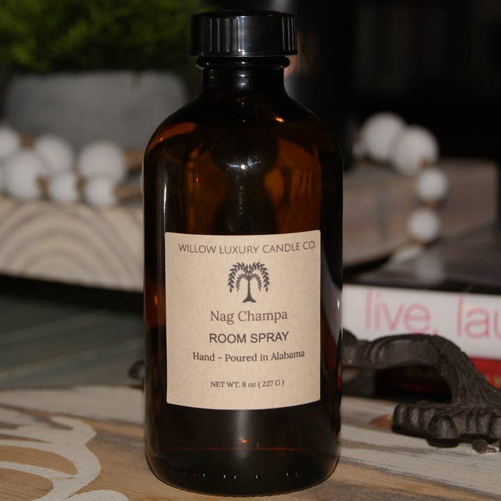 8 oz Room/Linen Spray for wholesale by Willow Luxury Candle Company