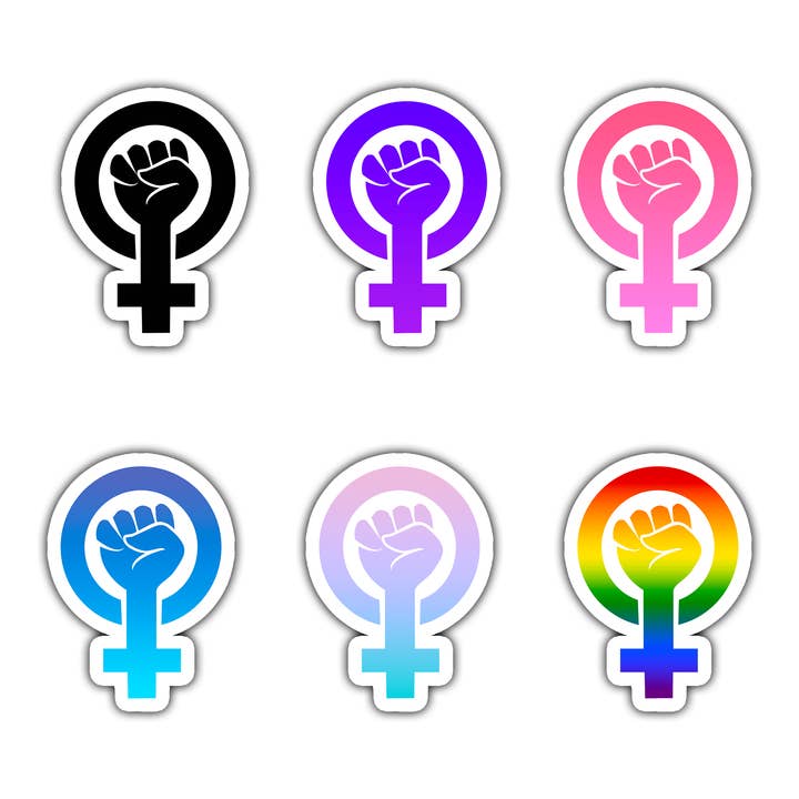 Feminist Symbol Sticker, LGBTQ+ Sticker, Feminist Sticker for wholesale by Rebelist